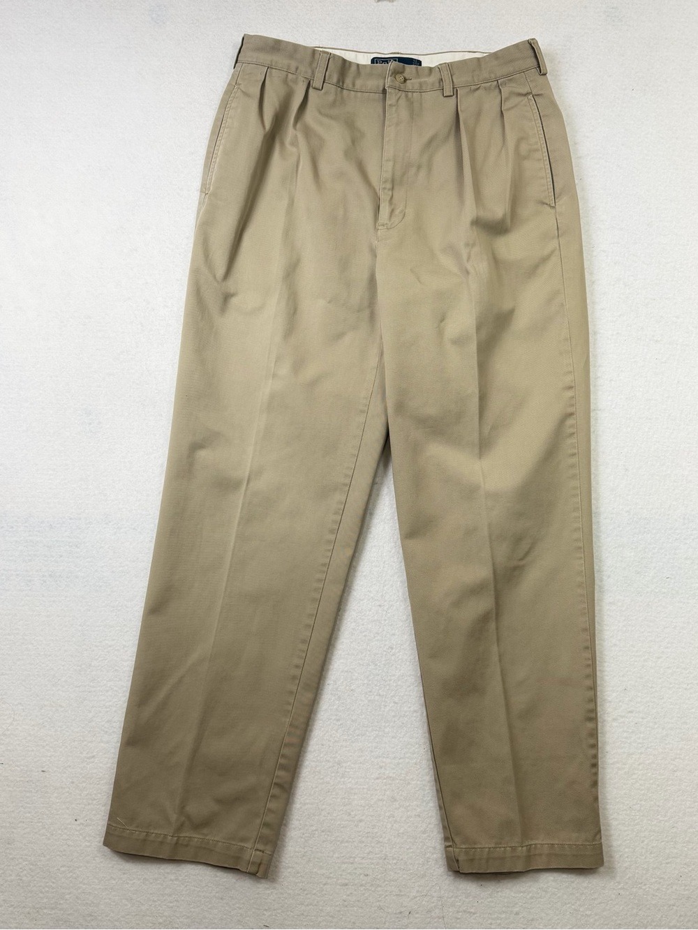 Vtg 90'S Ralph Lauren Polo Ralph Lauren Hammond Pant Two-Pleat Chino Pant 35x30